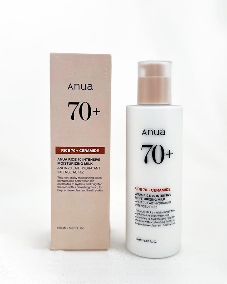 شیر مرطوب‌کننده آبرسان و تقویت‌کننده سد دفاعی آنوا با ۷۰٪ عصاره برنج و سرامید