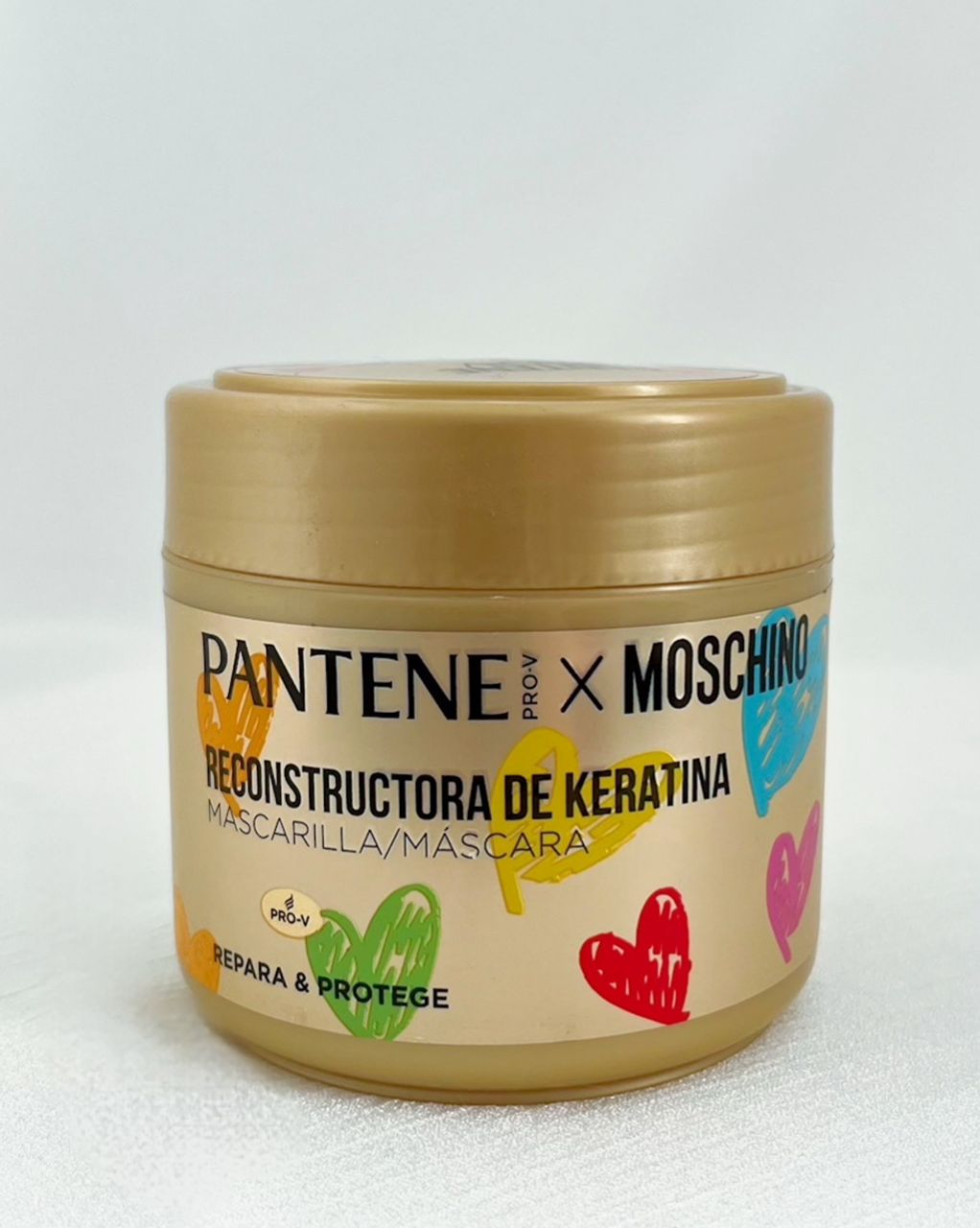 ماسک موی کراتینه بازسازی‌کننده پنتن پرو-وی × موسکینو  Pantene Pro-V x Moschino Reconstructora