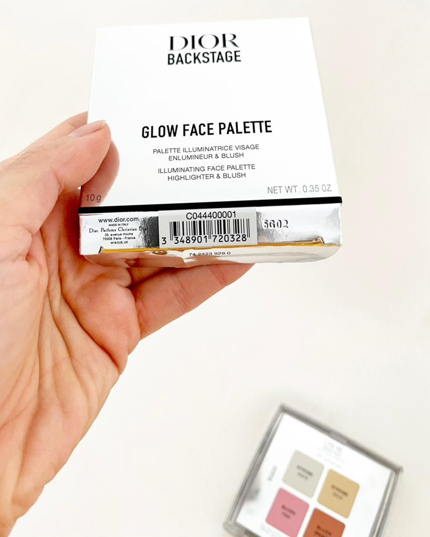 پالت آرایشی چندکاره ی دیور هایلایتر و رژگونه Dior Backstage Glow Maximizer Palette — تصویر ۴